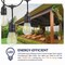 Newhouse Lighting - Outdoor 48ft. Smart LED Outdoor String Lights, Smart Life App SMSTRING15 - alternate 9